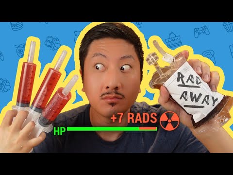 Drinking STIMPAK and RADAWAY (with a side of Deathclaw)