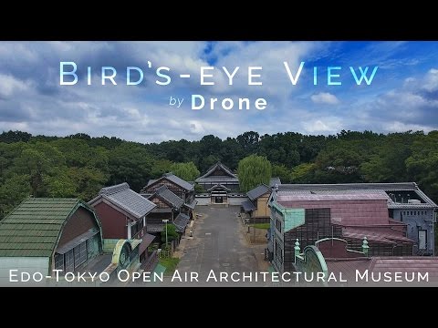 Bird's-eye View - Edo-Tokyo Open Air Architectural Museum / by Drone
