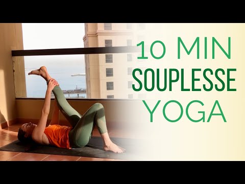 Yoga Souplesse - 10 minutes étirements corps entier (tous niveaux !)