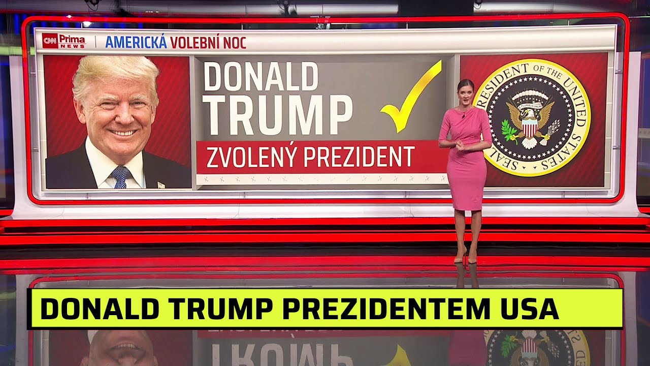 VOLBY V USA: Donald Trump zvítězil v amerických volbách a stal se 47. prezidentem Spojených států