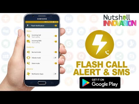 Flash Call Alert & SMS Video