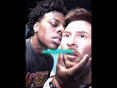 IShowSpeed Reaction to Messi Statue ☠️😭