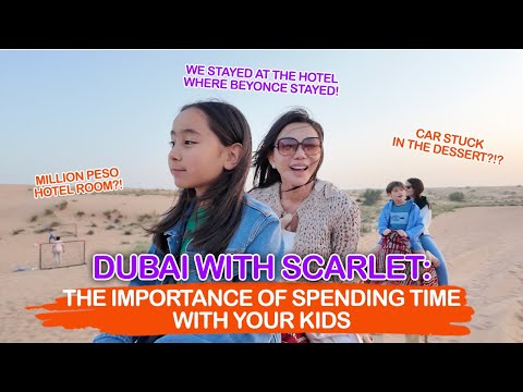 Dubai with Scarlet Snow | The Desert, Meeting Kabayans, Atlantis the Royal, Riding Camels, and MORE!