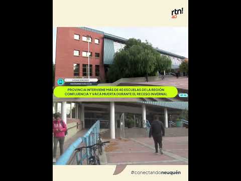 #conectadosrtn La Provincia realizará obras de mantenimiento en más de 40 escuelas durante el receso