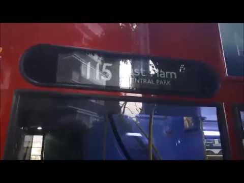 *RARE WORKING* Journey on route 115 on SN60BZJ