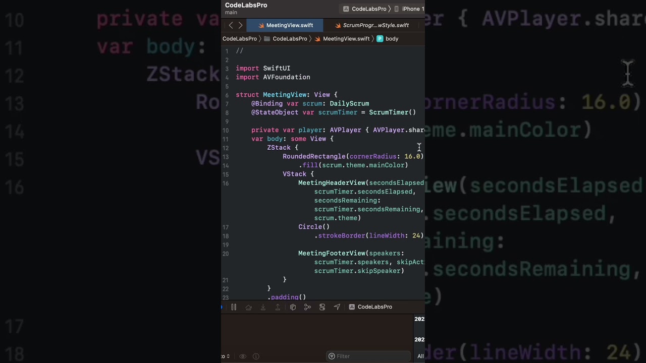 #CodeLabsPro #SpeedCoding #SwiftUI #iOS #MobileAppDeveloper