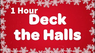 Deck the Halls with Lyrics 1 Hour | Christmas Carols 2021🎅 Top Christmas Songs