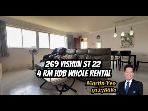 269 Yishun Street 22, 269 Yishun Street 22, Sembawang / Yishun, 3 Bedrooms, 1,119 sqft, HDB Flat For Rent, by Martin Yeo, 25527792 - PropertyGuru.com.sg
