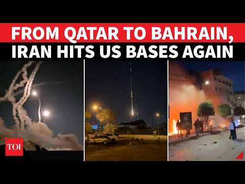 Iran BOMBS America's 5TH Navy Fleet In Bahrain; U.S. Bases Targeted In Qatar, Jordan, Iraq | WATCH