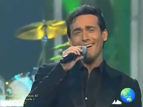 Sebastien Izambard, shows his emotion by leaving a few tears 😢 when he sang. Il Divo