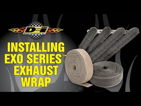 EXO Series Exhaust Wrap Installation