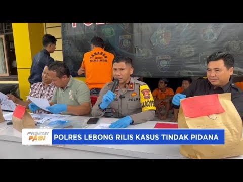 POLRES LEBONG RILIS KASUS TINDAK PIDANA
