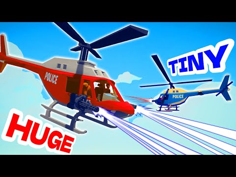 WAR MACHINE TINY vs ITS HUGE SELF  | TABS - Totally Accurate Battle Simulator