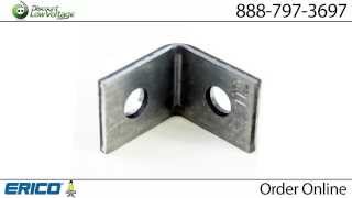 Small Metal Angle Bracket | Supports Static Load of 160lbs