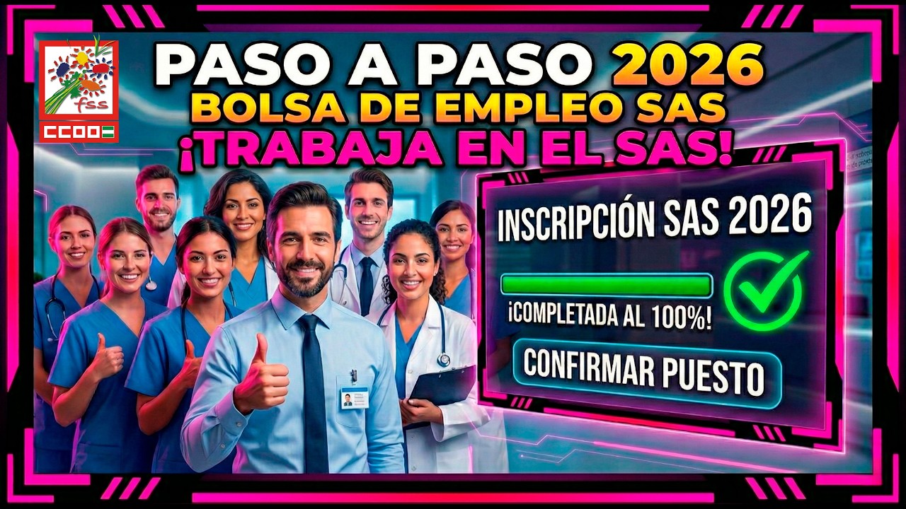 Cómo Inscribirse en la Bolsa del SAS 2026 🏥 | Guía Paso a Paso (Sin Errores)
