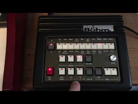 Dr Böhm Digital Drums Drum machine 1984 - Rare image 4
