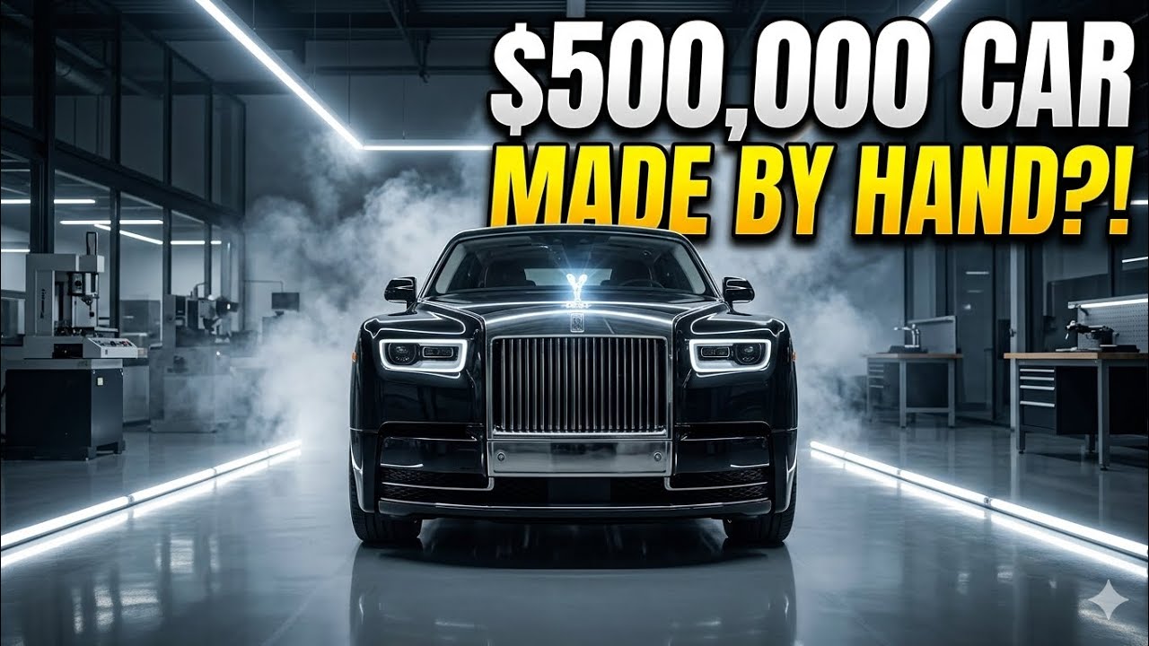 How Rolls-Royce Builds a $500,000 Luxury Car 😱 (Factory Inside) #RollsRoyce #LuxuryCars