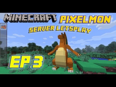 Minecraft- Pixelmon LittleLizard Server Letsplay! ep.3 Boss & Eevee!?