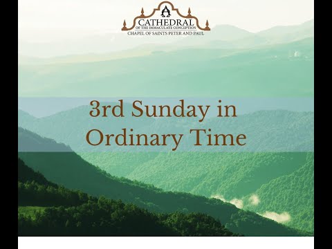 Click to Watch the Celebrate Sunday Mass - 1.23.22 video