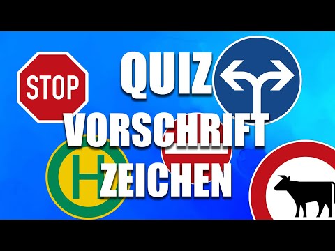 Vorschriftzeichen Quiz (Verkehrszeichen)