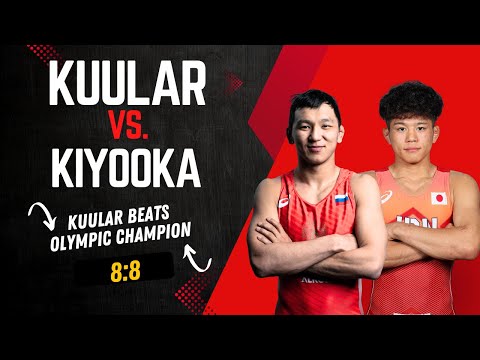 Olympic Champion loose to Russian Wrestler   - Nachyn Kuular vs. Kotaro Kiyooka