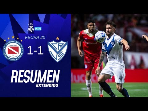 Argentinos Juniors 1 vs 1 Velez Sarsfield | #TorneoBetano | Resumen Extendido | Fecha 20