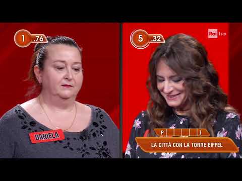 La città con la Torre Eiffel - L'Eredità - Puntata del 12/01/2021