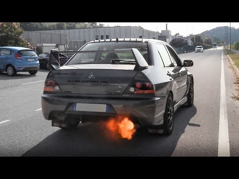 Mitsubishi Lancer Evolution VIII MR FQ-340 w/ Turbo Anti-Lag: Accelerations, Launch & OnBoard!