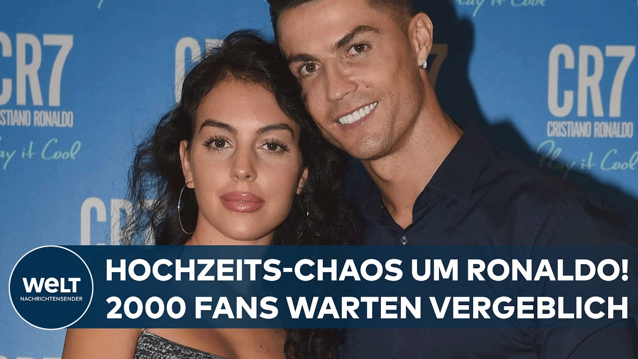 CRISTIANO RONALDO: 2000 Fans warten auf seine Hochzeit – Fußballstar reagiert mit Lach-Emojis