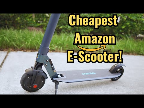 Electric Scooter, 250W Motor, Max Speed 9 MPH, 6.5" Kick Scooter, 3 Speed Modes, LED Display, Max Load 155LBS video review thumbnail