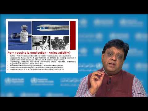 History matters: A presentation by Professor Sanjoy Bhattacharya on eradication of smallpox