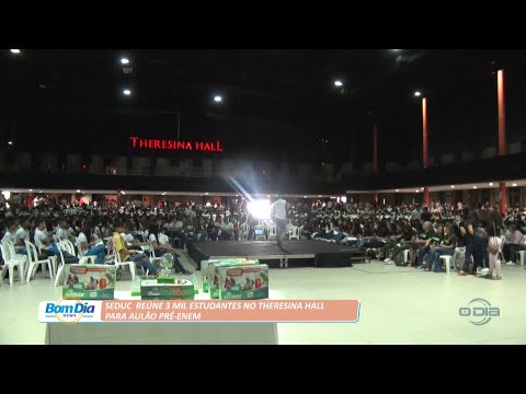 SEDUC reúne 3 mil estudantes no Theresina Hall para aulão pré-Enem 27 10 2022