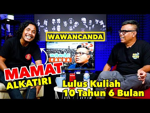 MAMAT ALKATIRI - LULUS KULIAH 10 TAHUN 6 BULAN