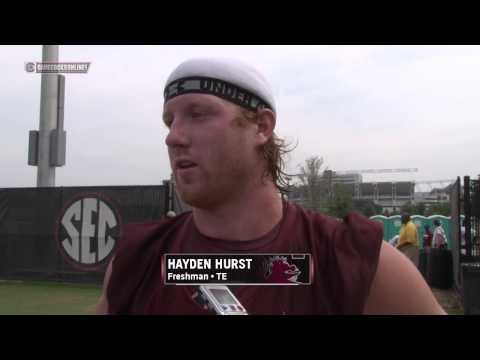 Hayden Hurst Post-Practice Comments - 8/5/15