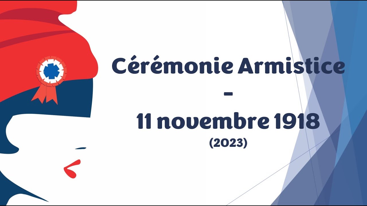 Cérémonie Armistice 11 novembre 1918 (2023)