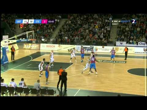 Rezumat U BT Cluj-Napoca vs. Steaua CSM Eximbank