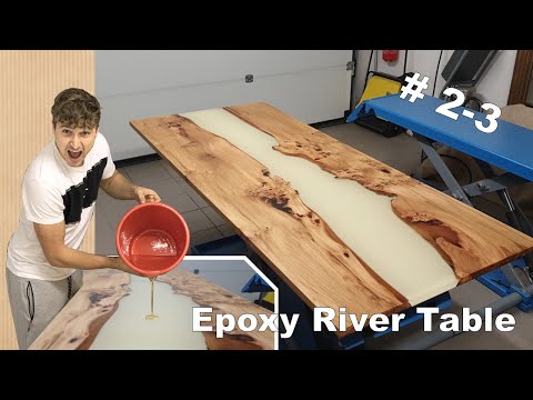 Epoxidharztisch | Welches Epoxidharz? | Welches Öl für Epoxidharztisch?