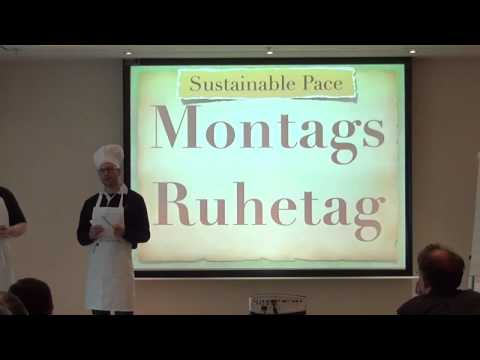 SEACON 2012 Pecha Kucha "Lean cuisine - auf der Karte: Scrum & Canban" von Henning Wolf & Arne Roock