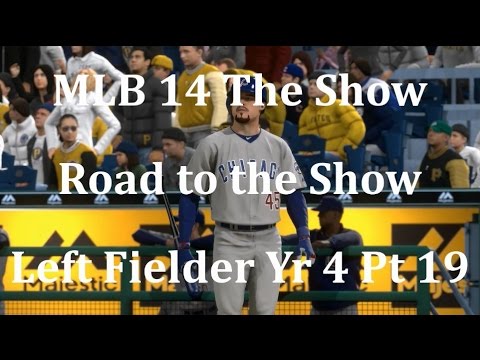 MLB 14 The Show (PS4) Road to the Show Left Fielder Yr 4 - Pt 19