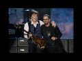 Paul Mccartney, Ringo Starr Perform 