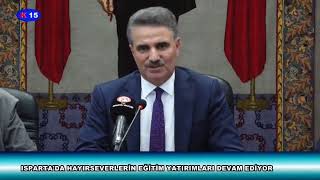 ISPARTA'DA HAYIRSEVERLERİN EĞİTİM YATIRIMLARI DEVAM EDİYOR