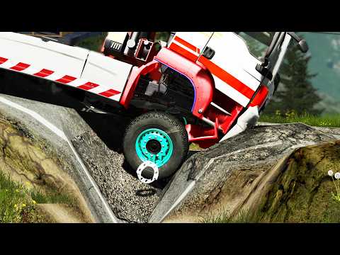 Trucks vs Potholes #79 | BeamNG.DRIVE