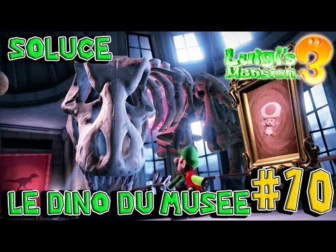 Soluce Etage 9 – Battre le Dinosaure Squelette du Musée d’Histoire | Luigi's Mansion 3