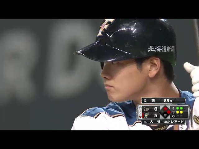 【5回裏】4戦目で早くも出ました!! ファイターズ・大谷の今シーズン初ホームラン!! 2016/3/29 F-Bs