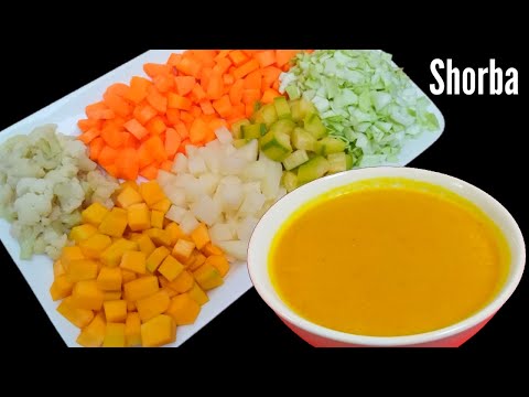 Kuwaiti Vegetable Shorba || Vegetable Shorba For Ramadan || Shorba Recipe Arabic || Weight Loss Soup