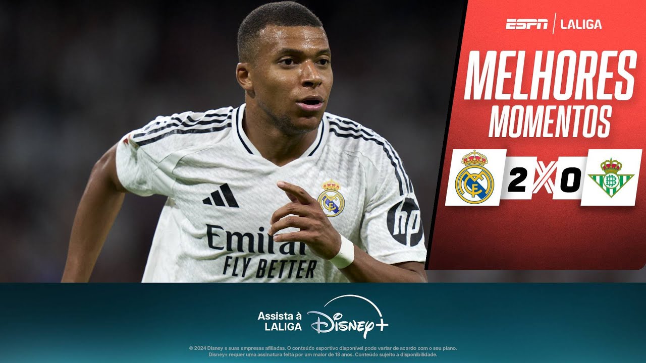 Mbappé DESENCANTA, Real Madrid ofusca estreia de Vitor Roque no Betis e volta a vencer em LALIGA