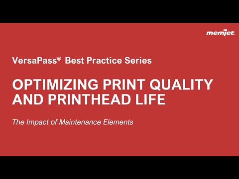 OPTIMIZING PRINT QUALITY AND PRINTHEAD LIFE