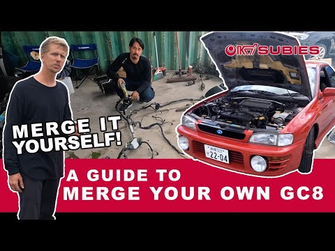 How to merge your JDM GC8 / EJ205/7 Swap your JDM Subaru Impreza