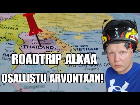Unelmien Moottoripyöräseikkailu Thaimaahan Alkaa + Upea Arvonta!