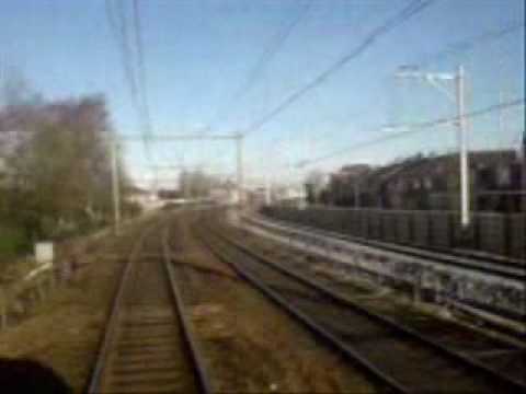 Treinreis Almelo - Hengelo op 21-03-2007.